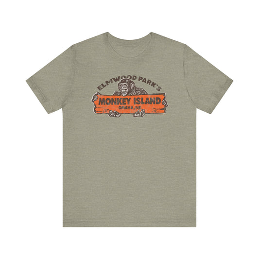 ELMWOOD PARK'S MONKEY ISLAND Short Sleeve Tee